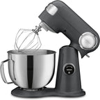 Cuisinart SMD-50GPH Precision Pro 5.5-Quart Digital Stand Mixer with 12-Speeds, 3 Preprogrammed Food Prep Settings, Mixing Bowl, Whisk, Flat Mixing Paddle, Dough Hook, and Splash Guard, Graphite