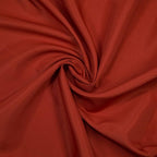 Gee Di Moda Rectangle Tablecloth - 90 x 132 Inch Burnt Orange Table Cloth for 6 Foot Table with Floor-Length Drop - Heavy Duty Washable Fabric - 6 Ft Buffet Table, Holiday Party, Wedding & Baby Shower