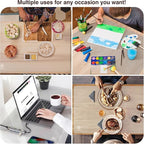 35.5" x 23.6" Extra Large Silicone Mat, Silicone Craft Mat for Placemat Baking Painting Clay Art and More (Translucent)