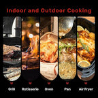 WiFi Meat Thermometer | Long-Range Wireless Probe for Oven, Grill, Air Fryer, BBQ | Smart APP | Dual Sensors | IP67 Waterproof