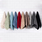 All-Clad Solid Kitchen Towels: Highly Absorbent, Super Soft Long Lasting - 100% Cotton, 17"x30" Tea Towels for Cleaning & Drying Dishes, Pans, Glassware, or Countertops, (2-Pack), Fennel