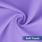 homing Rectangle Table Cloth Cover, Waterproof Polyester Elastic Fitted Tablecloth, Fits for 5 Foot Folding Tables, Washable Table Protector for Picnic, Camping, Outdoor (Lavender, 30" x 60")