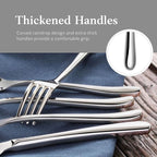 Artaste Rain II Forged 18/10 Stainless Steel (Copper (Service for 4), Flatware (20-Piece Set))