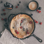 Backcountry Iron 10-1/4 Inch Round Medium Pre-Seasoned Cast Iron Skillet
