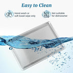 12 Pack Half Size Aluminum Perforated Baking Sheet Pan, 13"×18" Cookie Sheets For Oven in Bakery, Restaurant & Kitchen