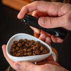 Single Dose Barista Kit – Glass Bean Tubes with Stand, Espresso Dosing Cup, RDT Spray, and Rechargeable Digital Scale for Espresso, Pour Over & Matcha
