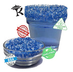 Snowy River Blue Dream, Cocktail & Margarita Sugar Rimmer - Vibrant Naturally Colored Sugar for Cocktail Rimming, Baking & Decorating, Medium Crystal - 3oz
