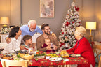 homing Rectangle Table Cloth Cover, Waterproof Polyester Elastic Fitted Tablecloth, Fits for 6 Foot Folding Tables, Washable Table Protector for Christmas, Holiday, Party (Flowers, 30" x 72")