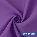 homing Rectangle Table Cloth Cover, Waterproof Polyester Elastic Fitted Tablecloth, Fits for 8 Foot Folding Tables, Washable Table Protector for Picnic, Camping, Outdoor (Purple, 30" x 96")