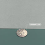 Leather Table Cover,1.8mm Thick,24x48 Inch Desk Cover,Large Desk Mat,Table Protector,Table Cover Protector,Office Desk Cover,Coffee Table Protector(Aqua Blue+Gray,24x48)