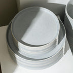 Stone Lain Bao 4-Piece Salad Plate Set Stoneware, Blue-Grey