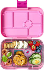 Yumbox Original Leakproof Bento Lunch Box Container for Kids (Power Pink Unicorn)