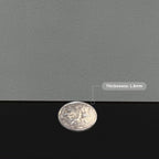 Leather Table Cover,1.8mm Thick,40x40 Inch Table Protector,Table Protector for Dining Room Table,Dining Table Cover,Table Cover Protector.(Black+Gray,40x40)