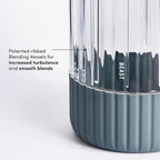 The Beast Mini Blender Plus | Mini Countertop Kitchen Blender | Blend Smoothies and Shakes, Dressings, Sauces, Dips | Extra Vessels, Straw Cap and Straws Included | 600W (Mist)
