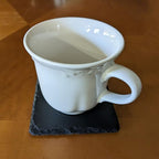 Power & Protection: V-Twin Engine Coasters for Your Ride - Square Slate - Set of 6