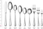 B00IX4VGKI - New Star Foodservice Bead Pattern, Stainless Steel, Iced Tea Spoon, 7.2-Inch, Set of 12