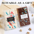 1 Inch Chocolate Bar Mold Deep Dubai Stuffed Chocolate Molds Silicone Large Break Apart Silicone Molds (Mix,1 Pc）
