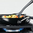 KitchenAid 84803 Hard Anodized Nonstick Frying Pans/Skillet Set, 8.25 Inch and 10 Inch - Onyx Black
