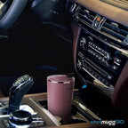 GO Heated Coffee Mug, Travel Mug, 13.5 OZ. Smart Mug, Battery Powered Heated Coffee Mug, Great for Coffee and Tea, Snap on Magnetic Charging Cord, New and Improved (Lilac)