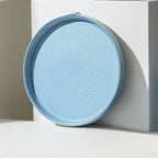 Stone Lain Bao 4-Piece Salad Plate Set Stoneware, Blue