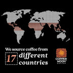 Copper Moon Single Serve Coffee Pods For Keurig K-Cup Brewers, Variety Pack (Colombian, Costa Rican, Sumatra), 60 Count