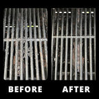 Grill Rescue BBQ Replaceable Scraper Cleaning Head, [Rescue-Upgraded], Bristle Free, Durable and Unique Scraper Tools for Cast Iron or Stainless-Steel Grates, Barbecue Cleaner (Rescue Pro)