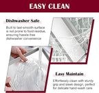 E-far Baking Sheet with Wire Rack (2 Pans + 2 Racks), Stainless Steel Cookie Sheets Pan & Cooling Rack for Baking Cookies/Jelly Rolls, Non Toxic & Heavy Duty, Oven & Dishwasher Safe, 16 x 12 x 1 Inch