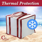 Cakebon 10-Inch Insulated Cake Bag with Ice Pack Sheets – Premium Cooling Solution for Cakes, Pastries & Cupcakes – Durable, Reusable, Moisture-Proof Design for Bakers & Food Deliveries (1-pack)