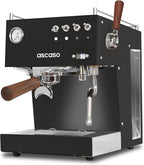 Ascaso Steel DUO PLUS Espresso Machine | PID | Programmable | Volumetric Controller | Dual Thermoblock | 120V | (Black)