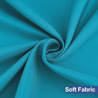 homing Rectangle Table Cloth Cover, Waterproof Polyester Elastic Fitted Tablecloth, Fits for 4 Foot Folding Tables, Washable Table Protector for Picnic, Camping, Outdoor (Teal, 24" x 48")