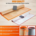 Extra Large Silicone Pastry Mat 34x26 Inch - Nonstick Baking Mat with Measurements, Perfect for Doug Rolling, Pastry, Pie Crust, Fondant, Pasta, Pizza