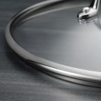 Tramontina Tri-Ply Clad Stainless Steel 4-Quart Sauce Pan with Glass Lid, Induction-Ready, Dishwasher-Safe, NSF-Certified