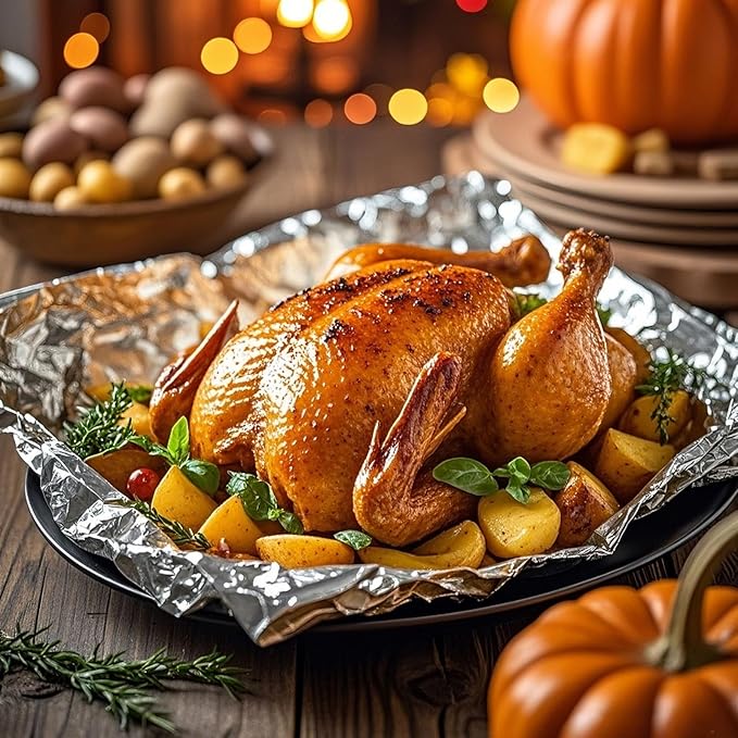 Superior Extra Heavy Duty Aluminum Foil 300 Sq Ft(15 In Wide) with about 30% More Thicker than Regular Heavy Duty Foil, Pack of 1