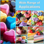 Oil Based Food Coloring - 8 Colors Upgraded Food Coloring for Chocolate, SigWong Oil Based Food Dye for Cake Decorating, Christmas Baking, Cookies, Icing Frosting, Fondant - 0.25 Fl.Oz/Bottles