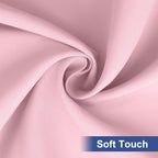 homing Rectangle Table Cloth Cover, Waterproof Polyester Elastic Fitted Tablecloth, Fits for 6 Foot Folding Tables, Washable Table Protector for Picnic, Camping, Outdoor (Pink, 30" x 72")
