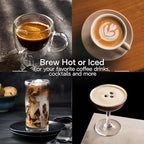 De'Longhi Magnifica Start Automatic Espresso Machine with Auto Milk Frother & Built in Grinder - 5 One-Touch Recipes, Easy-to-Clean, Home Barista Coffee Maker for Lattes, Cappuccino, Iced Coffee
