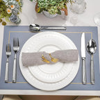 60-Piece 18/10 Heavy Duty Flatware Set for 12, High End Thick Handle Silverware Set, Luxury Forged Design, Dishwasher Safe