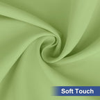 homing Rectangle Table Cloth Cover, Waterproof Polyester Elastic Fitted Tablecloth, Fits for 8 Foot Folding Tables, Washable Table Protector for Picnic, Camping, Outdoor (Sage Green, 30" x 96")