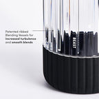The Beast Mini Blender Plus | Mini Countertop Kitchen Blender | Blend Smoothies and Shakes, Dressings, Sauces, Dips | Extra Vessels, Straw Cap and Straws Included | 600W (Carbon Black)