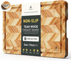 Cutting Board Wood Chopping Board Double Sided Charcuterie Boards Serving Board Kitchen Essential House Warming Hostess Host Gift Serving Tray for Christmas Wedding Birthday Anniversary Cream