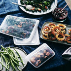 Stasher Premium Silicone Reusable Food Storage Bags, 4-Pack, Rainbow, Multi-Use Food Storage Bags, Lunch Bag, Travel Containers, BPA Free, Leak-free, Dishwasher-Safe, Eco-friendly