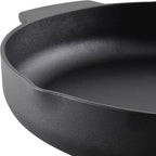 KitchenAid 48395 Seasoned Cast Iron Frying Pan/Skillet, 12 Inch - Black