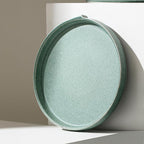 Stone Lain Bao 4-Piece Salad Plate Set Stoneware, Green