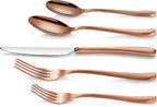 Artaste Rain II Forged 18/10 Stainless Steel (Copper (Service for 4), Flatware (20-Piece Set))