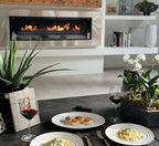 Pots & Patterns White Dinner Plates. Porcelain Dinnerware Set for 4-12-Piece Chip Resistant Plates and Bowls Sets