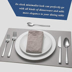 40 Piece Silverware Set Service for 8, EIUBUIE Premium Stainless Steel Cutlery Set, Mirror Polished Flatware Sets Heavy Duty and Solid, Modern Kitchen Eating Utensils Sets Include Spoons Forks Knives