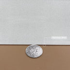 Leather Table Cover,1.8mm Thick,36x60 Inch Table Protector,Table Protector for Dining Room Table,Dining Table Cover,Table Cover Protector,Coffee Table Protector(Khaki+Silvery,36x60)