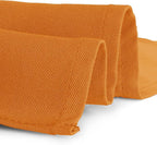 Gee Di Moda Rectangle Tablecloth - 60 x 102 Inch Orange Table Cloth for 6 Foot Rectangle Table - Heavy Duty Washable Fabric - for 6 Ft Buffet Table, Holiday Party, Dinner, Wedding & Baby Shower