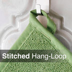 RITZ Terry Potholder & Hot Pad: Unparalleled Heat Resistant, Durable 100% Cotton – Ergonomically Designed for Optimal Grip – Easy-Care Machine Washable – 4-Pack, Cactus Green