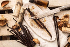 10 Vanilla Beans - Whole Extract Grade B Pods for Baking, Homemade Extract, Brewing, Coffee, Cooking - Tahitian